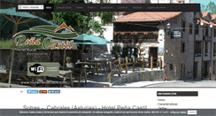 Desktop Screenshot of hotelpenacastil.com