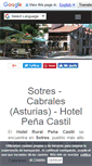 Mobile Screenshot of hotelpenacastil.com